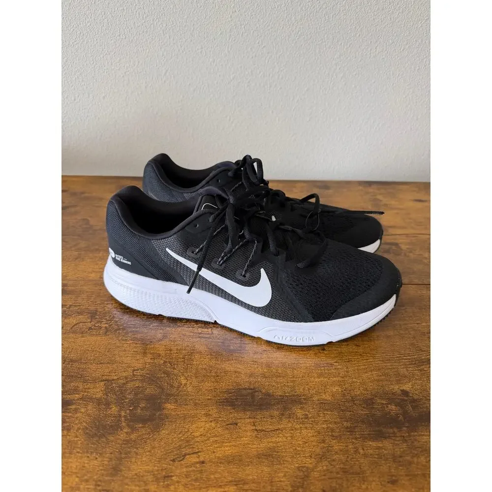 Nike Zoom Span 3 Women's Running Shoes Black/Anthracite/White Size 12 NWOB New - Picture 2 of 8